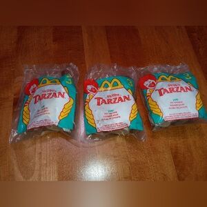 McDonalds Tarzan toys JANE